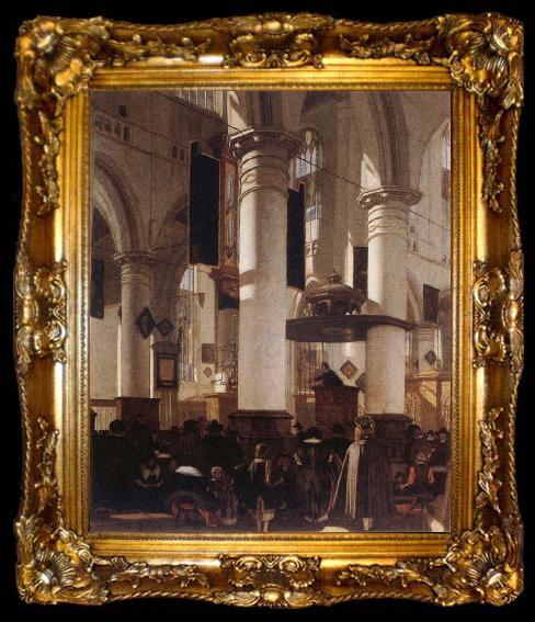 framed  Emmanuel de Witte Church Interior, ta009-2